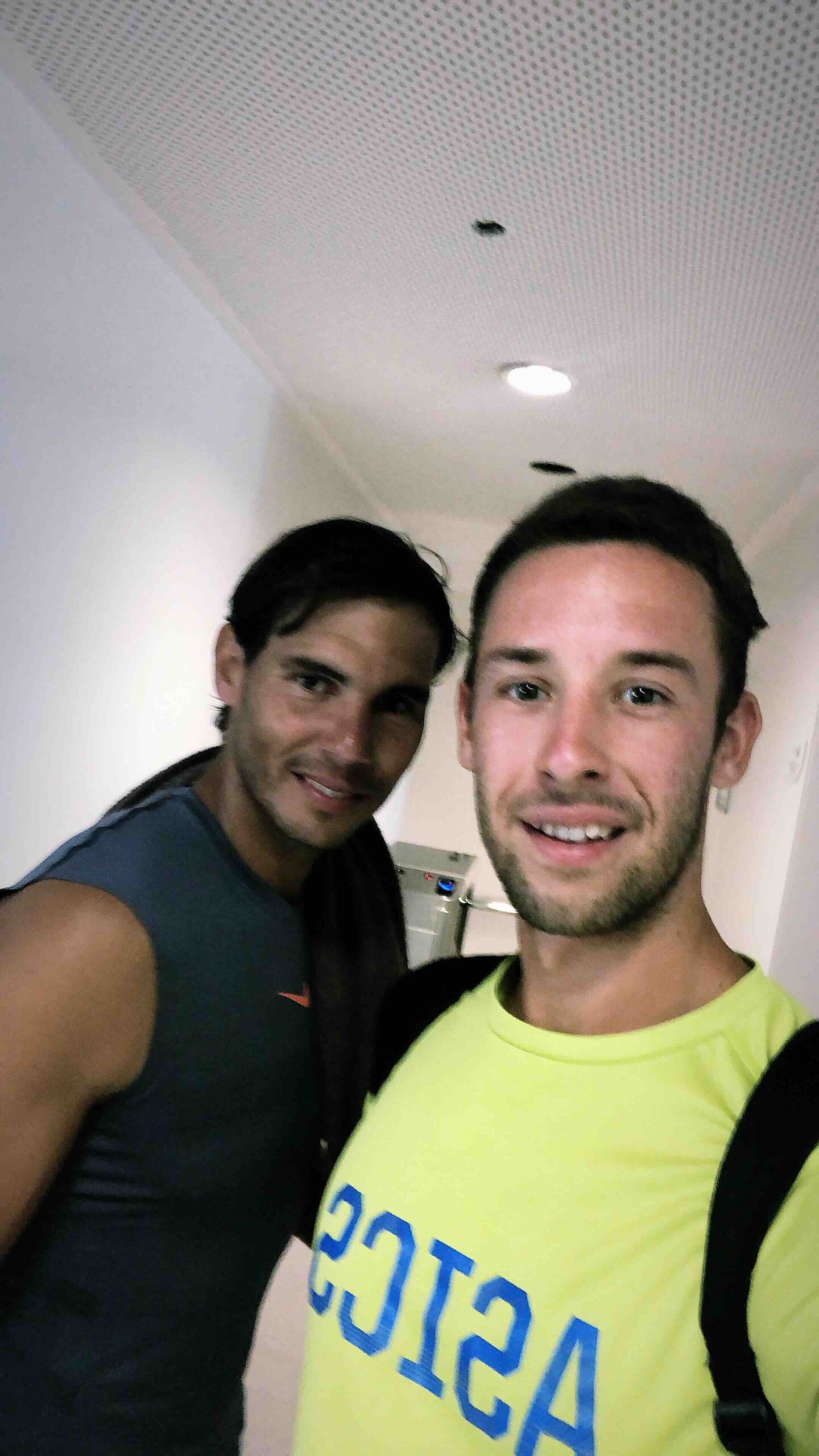 Vörös György és Rafael Nadal Mallorcán